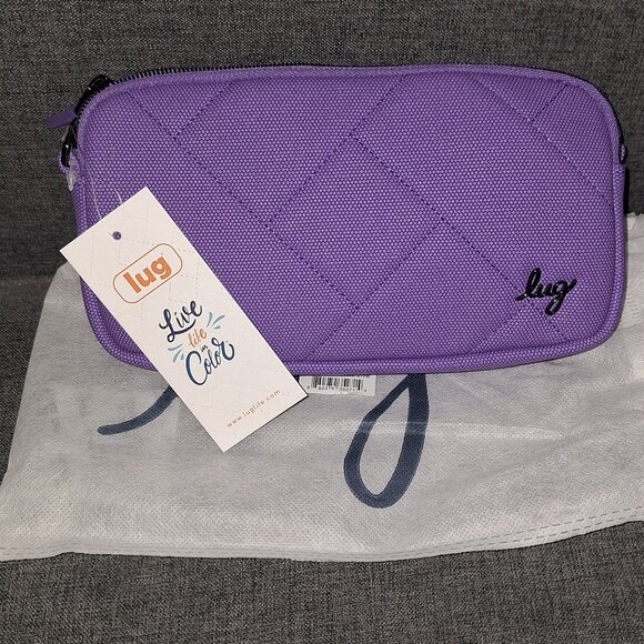 lug Handbags - Lug Matte Luxe Amethyst Coupe XL